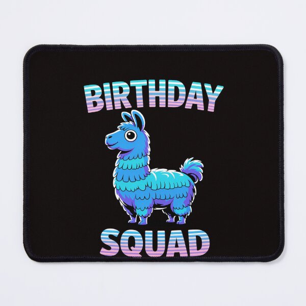 Item preview, Birthday Squad - Squad Birthday Llama Piñata designed and sold by RatCurry.