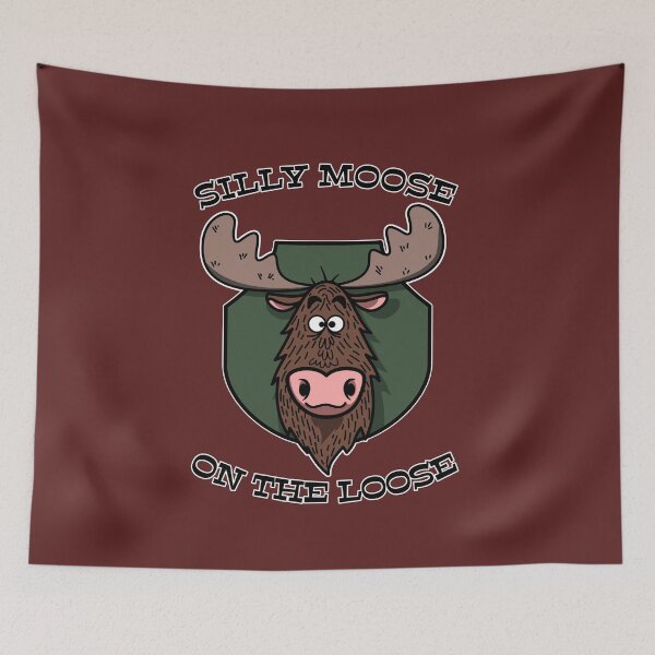 Item preview, Silly Moose on the Loose designed and sold by VaniTee Fair.