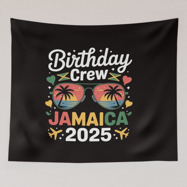 Item preview, Birthday Crew Jamaica 2025 Family Reunion & Girls Trip designed and sold by RatCurry.