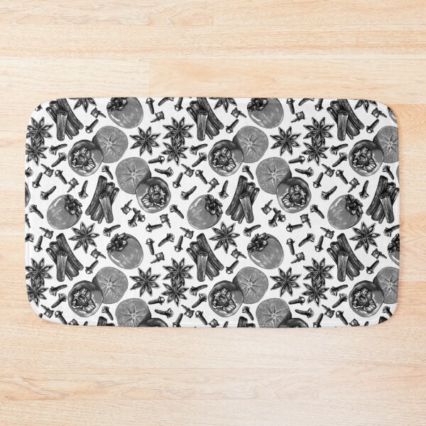 Item preview, Holiday Persimmon and Spice Monochrome designed and sold by Kelsey Worth.