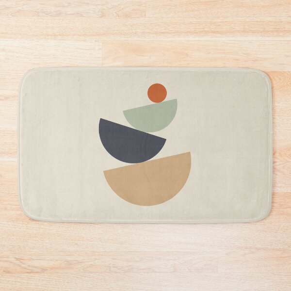 Item preview, Playful Minimalist Tilted Geometric Art designed and sold by Tato's.
