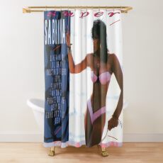 Super Sabrina Salerno Shower Curtain