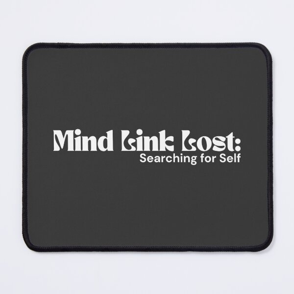 Item preview, Mind Link Lost: Searching for Self (White Edition) – Minimalist Text | Surreal Digital Quote | RETL Style designed and sold by RETL.