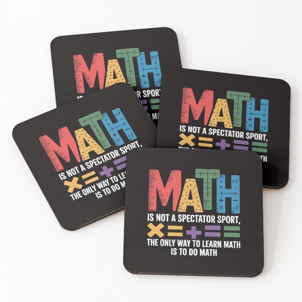 Item preview, Back To School Math Is Not A Spectator Sport Math Teacher designed and sold by RatCurry.
