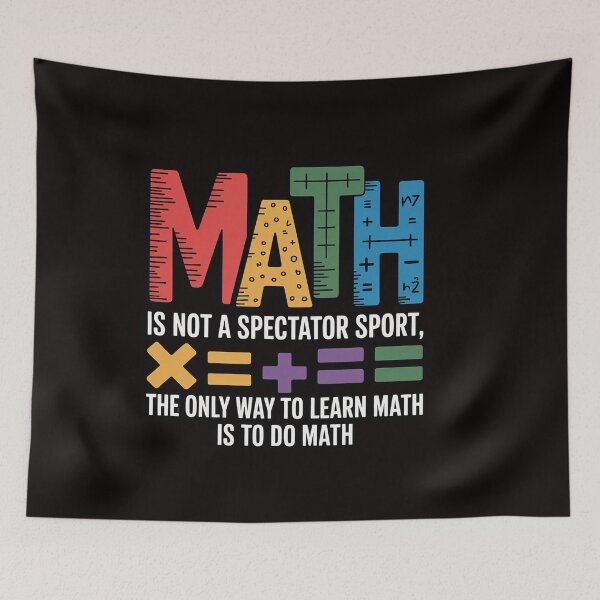 Item preview, Back To School Math Is Not A Spectator Sport Math Teacher designed and sold by RatCurry.
