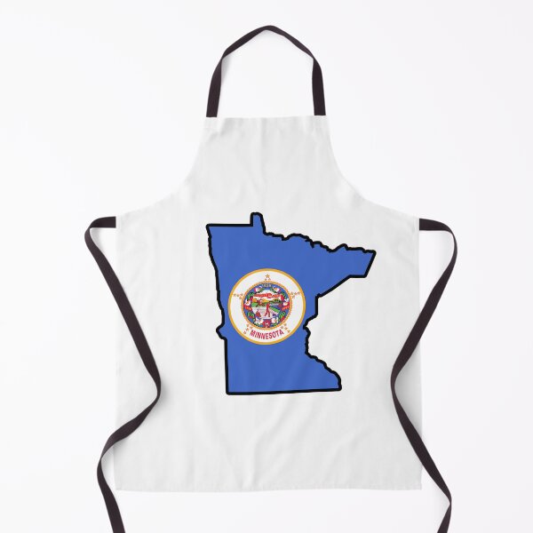 Item preview, OLD State Flag Map of MINNESOTA (Old Version) designed and sold by HFYD.