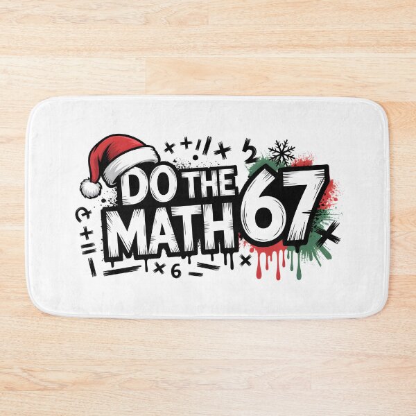 Item preview, Do The Math 67 Meme Christmas designed and sold by Naitsebas.