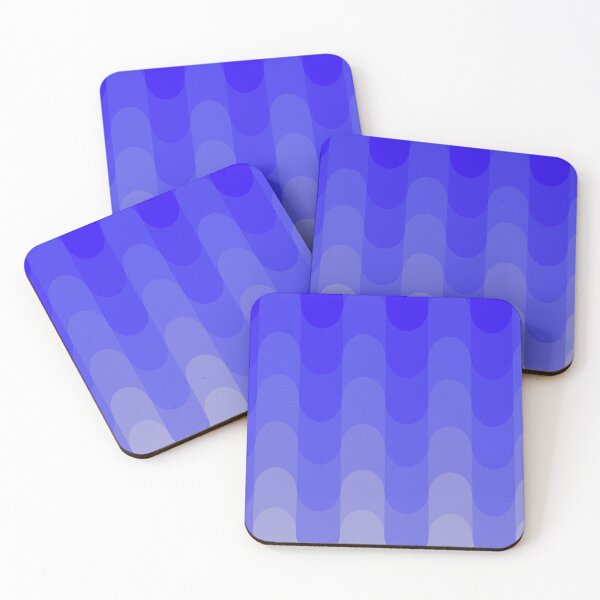 Item preview, Abstract Blue Wave Pattern: Modern Curvy Gradient Design designed and sold by DeeLulu.