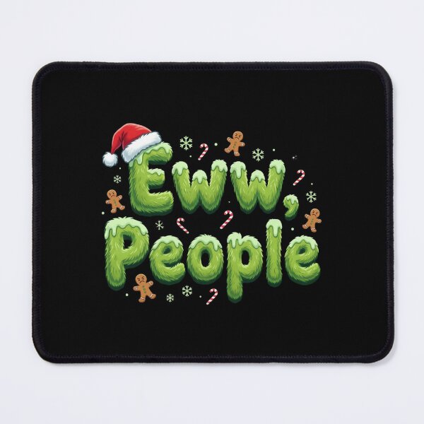 Item preview, Eww People Santa Hat Green Funny Christmas designed and sold by faridman.