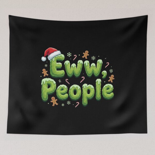 Item preview, Eww People Santa Hat Green Funny Christmas designed and sold by faridman.