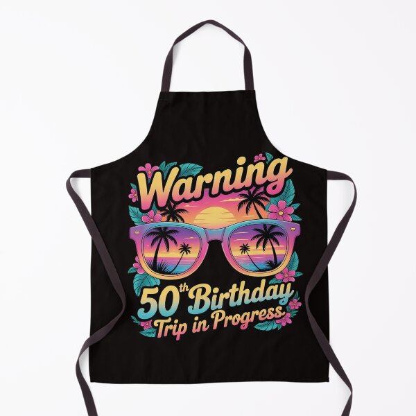 Item preview, 50 Years Old Warning 50th Birthday Trip In Progress designed and sold by RatCurry.