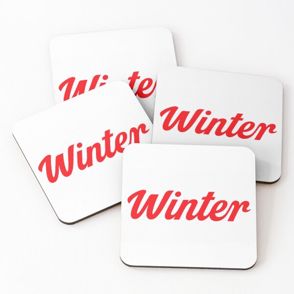 Artikelvorschau, das Wort Winter rotes Winterlogo entworfen und verkauft von PRO TEAM FOX.