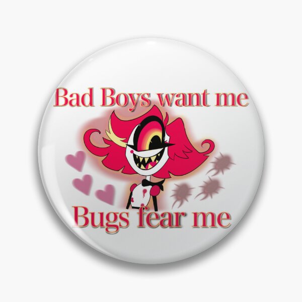 Item preview, Bugs Fear Me - Niffty Hazbin V2 designed and sold by VelveteenRagdoll.