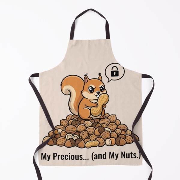 Item preview, My Precious… (and My Nuts!) – Funny Squirrel Holding Nuts Meme designed and sold by Whisky1111.