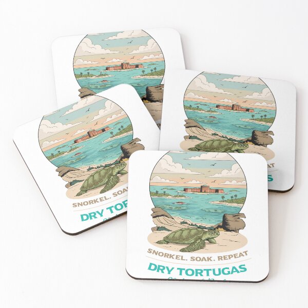 Item preview, Vintage Dry Tortugas National Park Turtle Fort Tee designed and sold by LinaValearte.