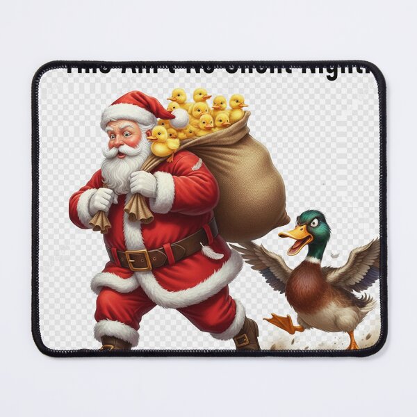 Item preview, "This Ain't No Silent Night!" | Santa's Duckling Heist on the Run! designed and sold by Studiocolors.