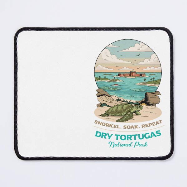 Item preview, Vintage Dry Tortugas National Park Turtle Fort Tee designed and sold by LinaValearte.
