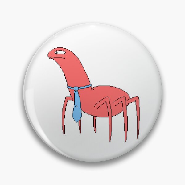 Item preview, Spider Allan - Smiling Friends Pixel Art designed and sold by MaddieMade.