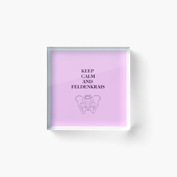 Item preview, Keep Calm and Feldenkrais- Pink  designed and sold by Feldymerch.