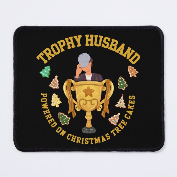Item preview, Trophy Husband Powered on Christmas Tree Cakes Shirt – Funny Matching Couple Christmas Set designed and sold by AnaPixMar.