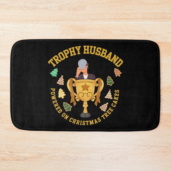 Item preview, Trophy Husband Powered on Christmas Tree Cakes Shirt – Funny Matching Couple Christmas Set designed and sold by AnaPixMar.