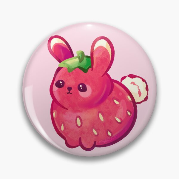 Item preview, Itty Bitty Strawbunny designed and sold by heysoleilart.