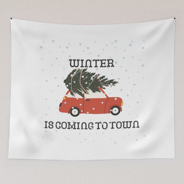 Item preview, Winter Is Coming to Town designed and sold by sorara-shop.