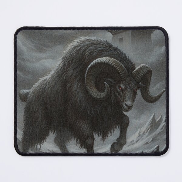 Item preview, Shadow Ram in the Mountains of Tibet designed and sold by NumpaUunt.