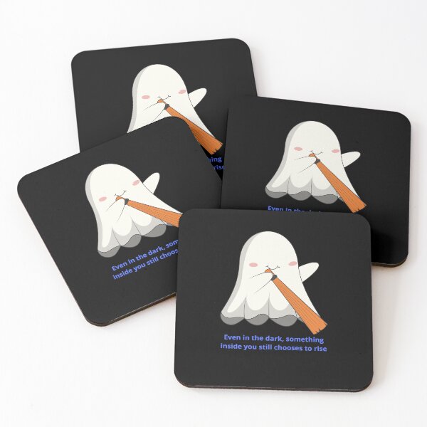 Item preview, Cute Ghost Holding an Orange Stick | Adorable Kawaii Ghost Illustration designed and sold by زينتريتي.