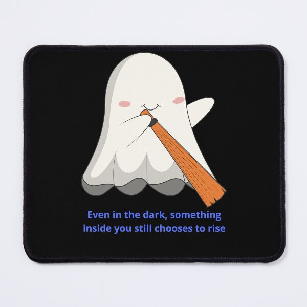 Item preview, Cute Ghost Holding an Orange Stick | Adorable Kawaii Ghost Illustration designed and sold by زينتريتي.