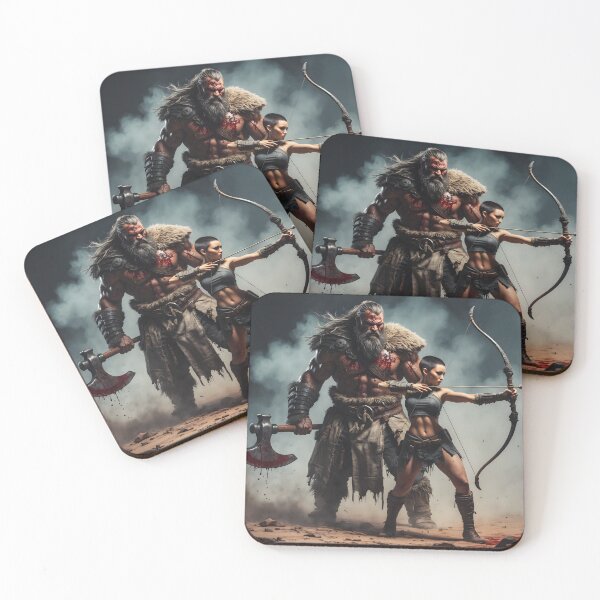 Item preview, Logen & Ferro – Grimdark Partners in Survival designed and sold by InkloreCulture.