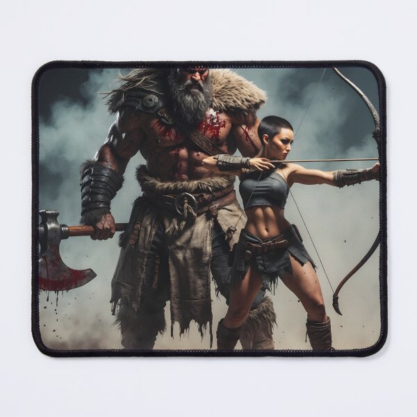 Item preview, Logen & Ferro – Grimdark Partners in Survival designed and sold by InkloreCulture.
