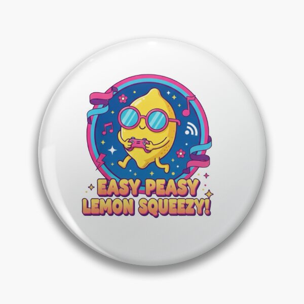 Item preview, Easy peasy lemon squeeezy designed and sold by ECHO-DELTA.