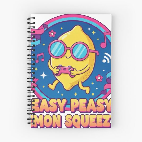 Item preview, Easy peasy lemon squeeezy designed and sold by ECHO-DELTA.