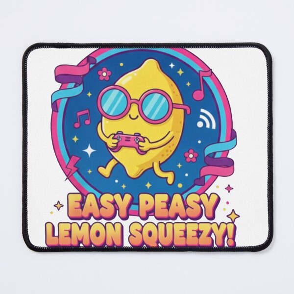 Item preview, Easy peasy lemon squeeezy designed and sold by ECHO-DELTA.