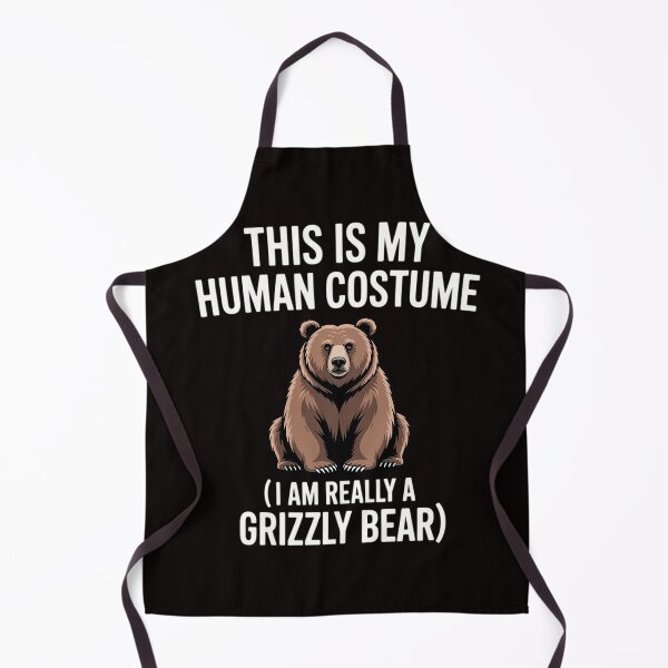 Item preview, This Is My Human I'm Really A Grizzly Bear designed and sold by LapFemile.