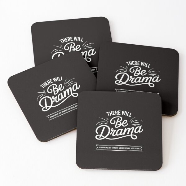 Item preview, There Will Be Drama - Theatre Musical Actor Stage Performer designed and sold by LapFemile.