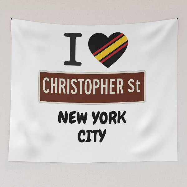 Item preview, Christopher Street New York Rubber men flag designed and sold by JETSETPRIDE.