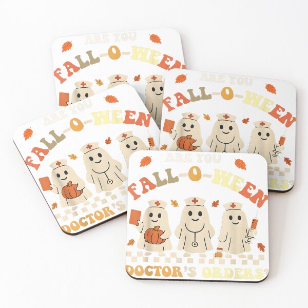 Item preview, Are You Fall-O-Ween Ready? Doctor Nurse Halloween designed and sold by Hili1978.
