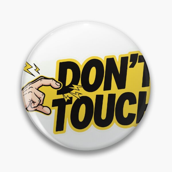 Item preview, Don’t Touch Cool  Design Minimal Bold Statement designed and sold by zazodesign.