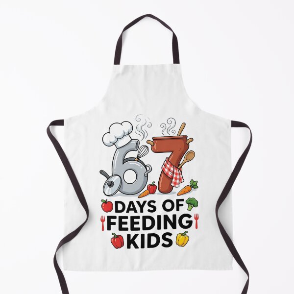 Item preview, 67 Meme Days of Feeding Kids T-Shirt, funny mom life cooking gift, parent kitchen humor graphic tee designed and sold by saloui.