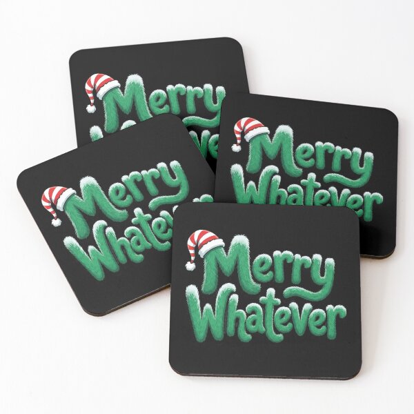 Item preview, Funny Merry Whatever Christmas Humor Sarcastic Holiday Attitude designed and sold by faridman.