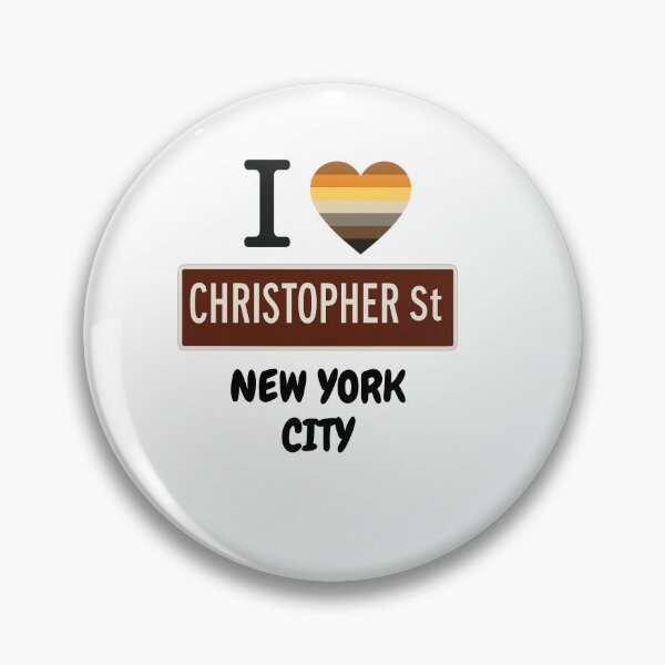 Item preview, Christopher Street New York bear flag  designed and sold by JETSETPRIDE.