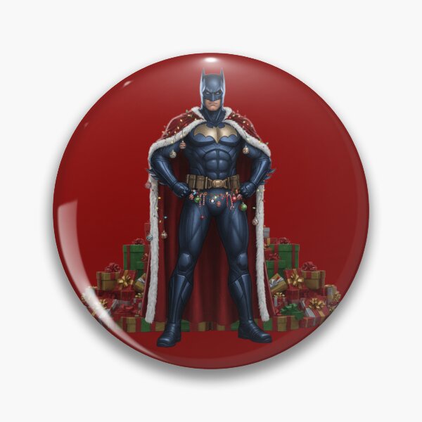 Item preview, Holiday Superhero with Gift Pile – Christmas Power Illustration designed and sold by UniqueArtsOnly.