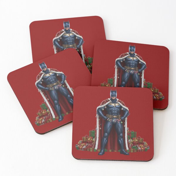 Item preview, Holiday Superhero with Gift Pile – Christmas Power Illustration designed and sold by UniqueArtsOnly.