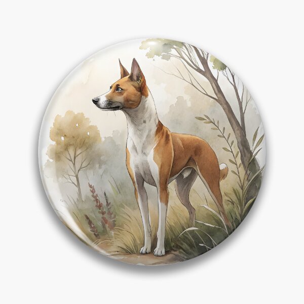 Artikelvorschau, Basenji in seinem natürlichen Lebensraum entworfen und verkauft von Patricia Johnston.