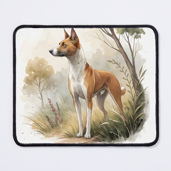 Item preview, Basenji in His Natural Habitat designed and sold by Patricia Johnston.