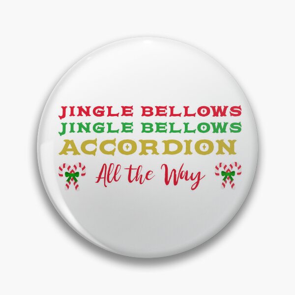 Item preview, Jingle Bellows Jingle Bellows Accordion All The Way designed and sold by Beverly Kempf.