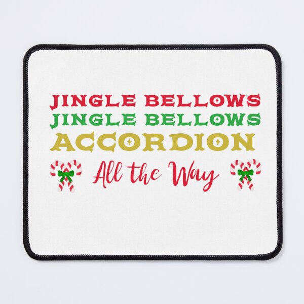 Item preview, Jingle Bellows Jingle Bellows Accordion All The Way designed and sold by Beverly Kempf.