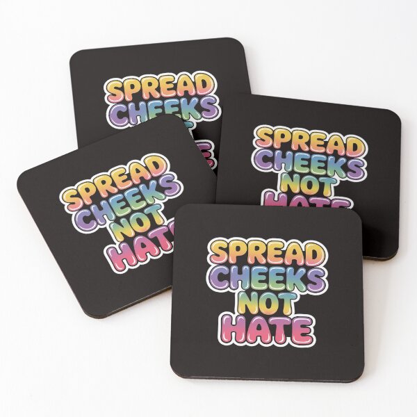Item preview, Spread Cheeks Not Hate Adult Explicit Raunchy Humor designed and sold by LapFemile.